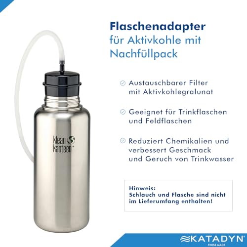Carbon Cartridge with Bottle Adapter for Portable Water Filters