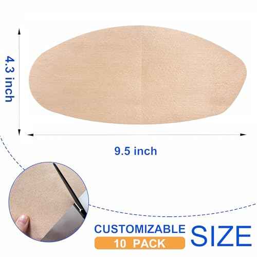 Anti Chafing Patches for Inner Thigh & Legs, Ultra-Thin Anti Friction Tapes Invisible & Breathable & Sweat-Resistant Thigh Protectors from Chafing Rub Pads for Women Girls 10 Pcs