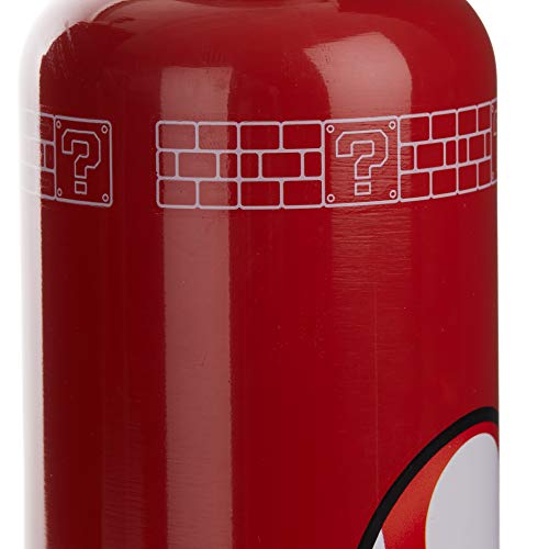 Super Mario Water Bottle 500ml - Spillproof Leakproof Drink Container