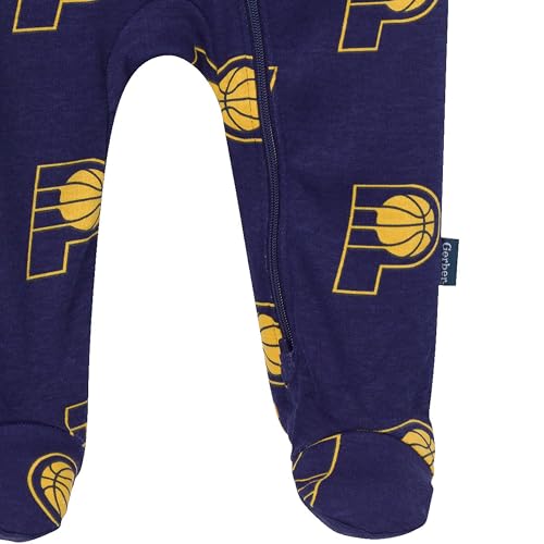 Gerber Baby Sleep 'N Play Onesie - Indiana Pacers / 0-3 Months
