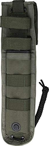 Hogue, EXF01 5 1/2"" Drop Point Blade, Green Kote Sheath, G10, G-Mascus Green (35171)