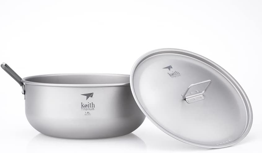 Keith Titanium Ti6015 Pot - 1.8 L