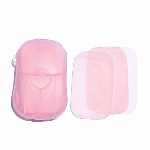 Juroicessry 6Pcs Colorful Soap Sheets for Traveling,Portable Soap Paper, Effectively Cleans Stains, Suitable for BBQ, Camping, Hiking, Traveling,Personal Care, Camping Soap and Shampoo