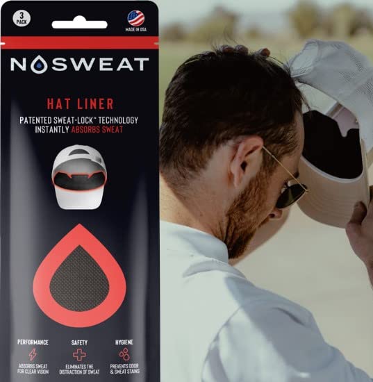 Trucker Hat Sweat Liner & Mesh Hat Sweat Guard Bands | Patented by NoSweat (3)