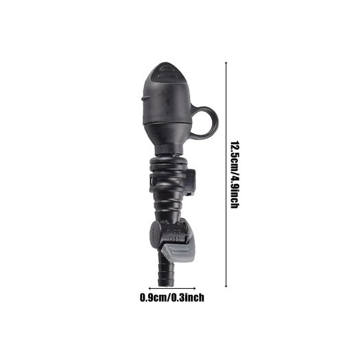 DONGKER Hydration Bladder Bite Valve,Leakproof Water Hydration Bags Valve with ON-Off Switch & Cover for Most Hydration Pack Bladder