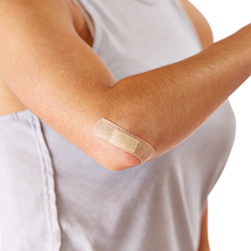 Fabric Bandages - Bleeding Control, 30 Count, 0.75x2.83 Inch, Pack of 2 - Variations of Fabric Bandages / 30 Count