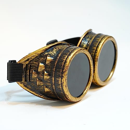 SoJourner Bags Kaleidoscope Glasses - Trippy Psychedelic Rave Goggles - Funky Prism Glasses For Raves - Festival Accessories
