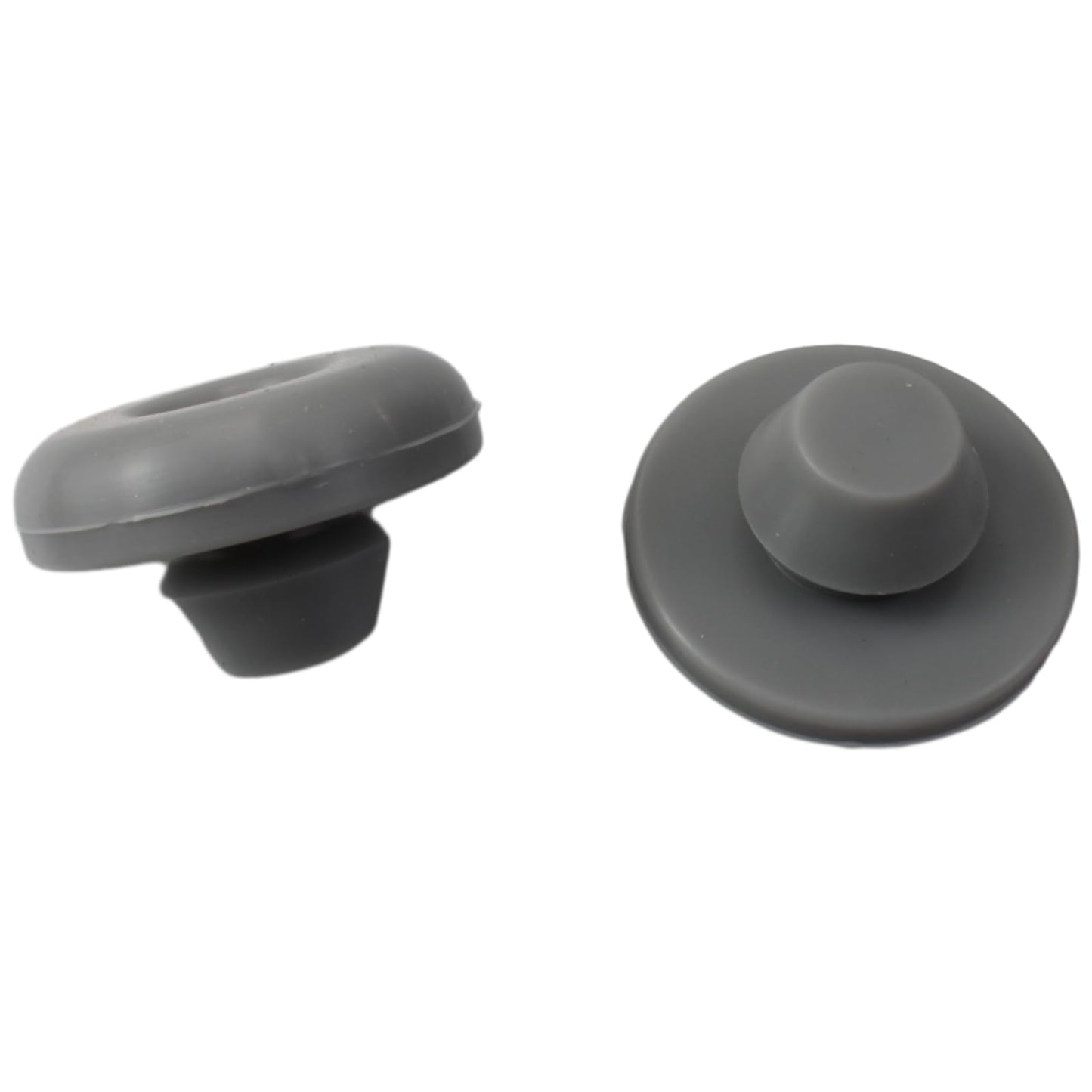 FDXGYH 4pcs Single Hole Cooler Feet Grey Non-Slip Rubber Bottom Foot Pads for YETI Tundra Hard Sided Coolers ect