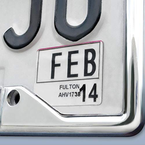 NBA Team License Plate Frame - Chrome Metal for New York Knicks - One Size