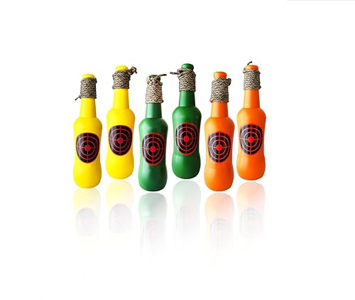 Bottle OPS Reactive Shooting Targets - Only Fillable Self Healing, Shatterproof, All Calibers, Indoor Outdoor Gun Range Shooting Target