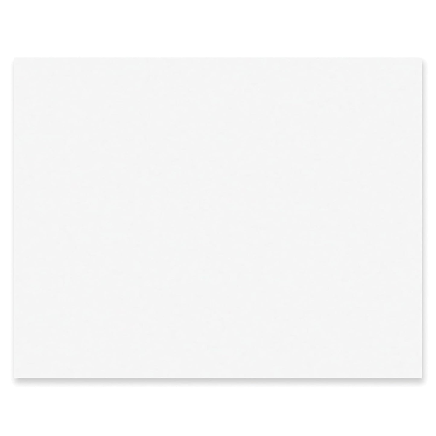 Pacon® Peacock® Railroad Board, 22" x 28", 4-Ply, White, Carton Of 100 Sheets
