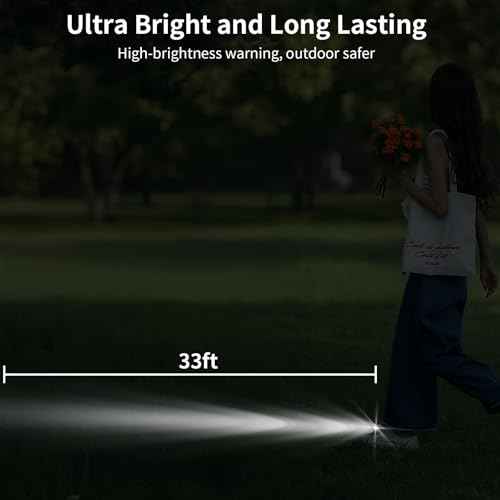 Vergissm Shoe Lights, Running Lights for Runners, 2PCS Waterproof Light for Sports Shoses, Rechargeable Headlights Compatible with Croc, Hands Free Flashlights for Night Running, Dog Walking