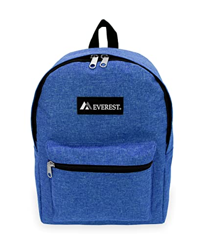 Everest Unisex-Adult's Basic Denim Backpack, Royal Blue, One Size