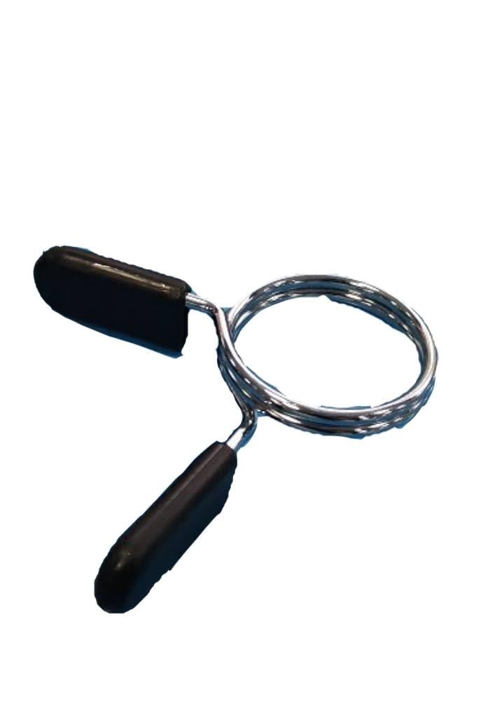 AKYEN Power Cage Accessory 1 Inch Spring Clip Collars for Weight Bar and Dumbbell Handles, Sold in Pair