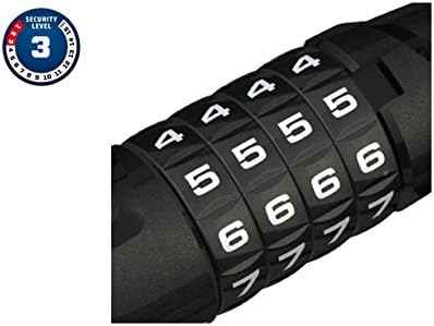 ABUS Numerino 5510C Cable Lock - Secure Combination Lock for Bicycles & Gear