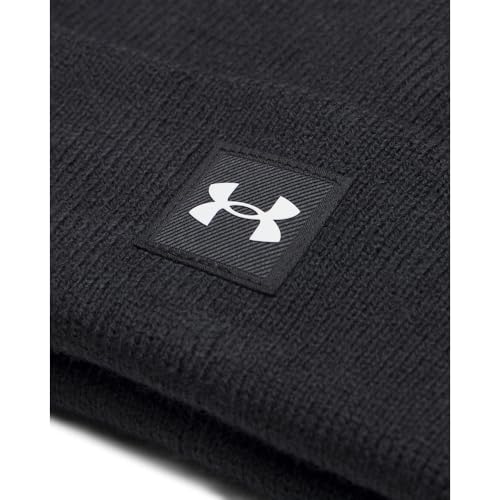 Under Armour Boys' Halftime Beanie - One Size Black & White