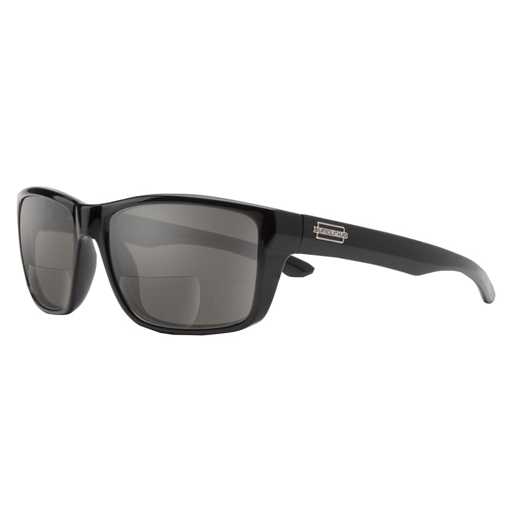 Smith Suncloud Mayor 2.00 Reader Sunglasses - Black | Polar Gray