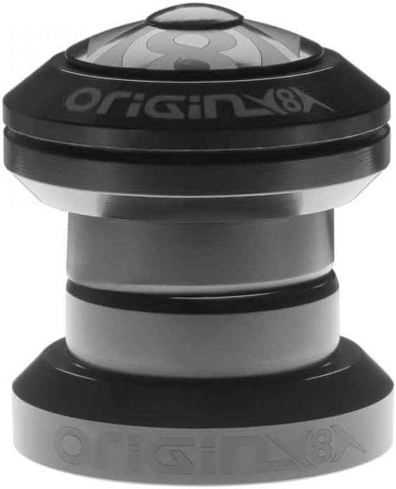 Origin8 Pro Threadless Headset, 1-1/8", Black