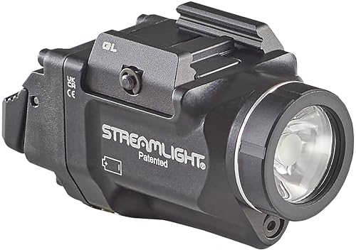 Streamlight 69431 TLR-8 X G sub 500-Lumen Rail-Mounted Tactical Weapon Light with Integrated Green Aiming Laser Exclusively for Glock 43X/48 MOS/Rail Only, Black
