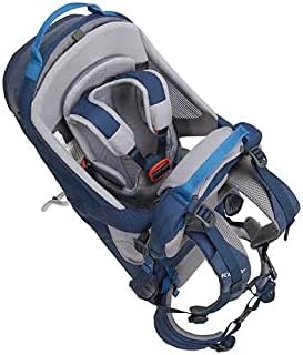 Kelty Journey PerfectFit Child Carrier Backpack, Adjustable Suspension with Hipbelt, 5 Point Safety Harness, Large Zippered Mesh Pockets (Dark Shadow)