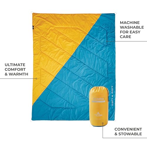 Teton Acadia Camp Blanket, Outdoor Blanket, Machine Washable, Picnics, Car Camping, Overlanding, Outdoor Adventure