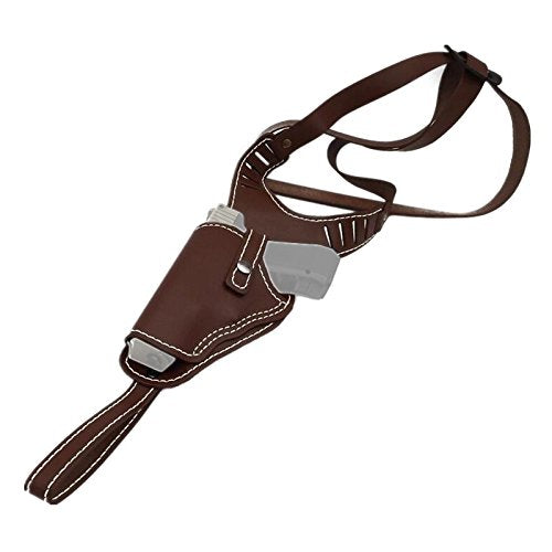 HWZ Vertical Genuine Leather Handbag Shoulder Right Hand Gun Holster Suitable for Middle Frame Automatic Guns