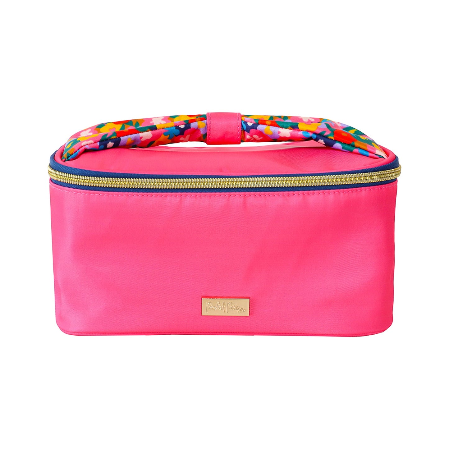 3-Piece Pink Cosmetic Bag Set | Stylish & Portable Makeup Organizer