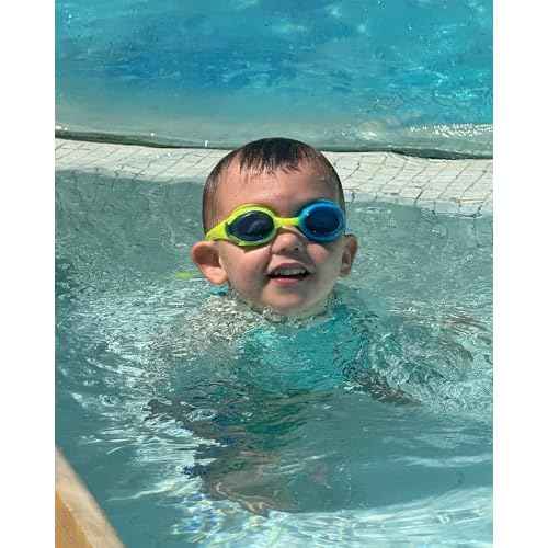 OutdoorMaster Kids Swim Goggles 2 Pack - Quick Adjustable Strap Swimming Goggles for Kids