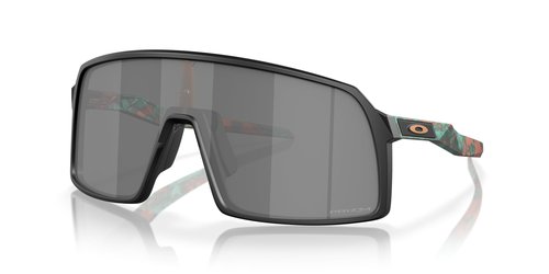Oakley Men's OO9406A Sutro Low Bridge Fit Rectangular Sunglasses, Matte Black/Prizm Black, 60 mm