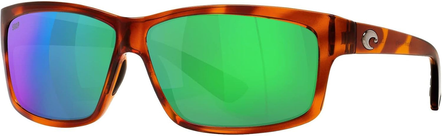 Costa Del Mar Men's Cut Rectangular Sunglasses