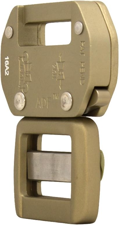 Aluminum Belt Buckle - Coyote Brown - Raptor II Tactical Military Police Aluminum Quick Release 1" Belt Buckle