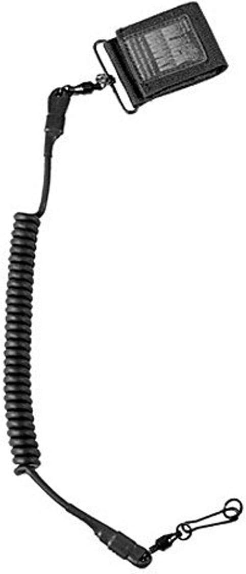9007059 Blackhawk Tactical Pistol Lanyard Swivel/Coil black (90TPL2BK)