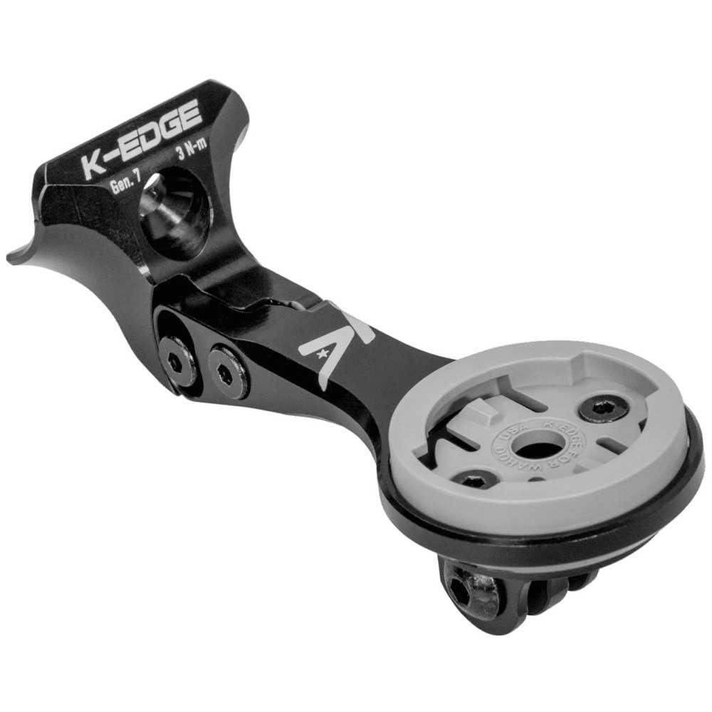 K-Edge | Gen 7 Madone Bicycle Computer Combo Mount | for Wahoo GPS Devices | Durable, Aerodynamic Bike Computer Mount for Trek Madone Cockpit Integration