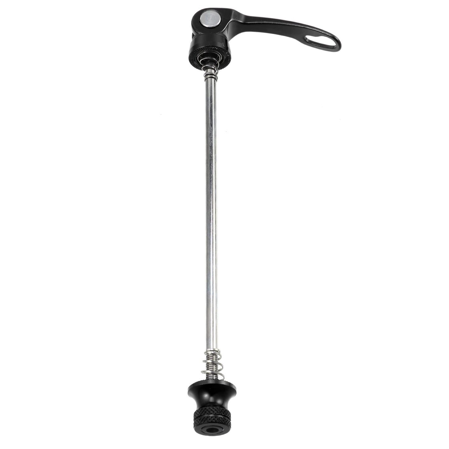 X AUTOHAUX 2 Pcs Bike Bicycle Quick Release Axles Skewers Lever Front Rear Bike Axle Wheel Hub 15cm 5.91" 18.5cm 7.28" Black for MTB Moutain Road Bike