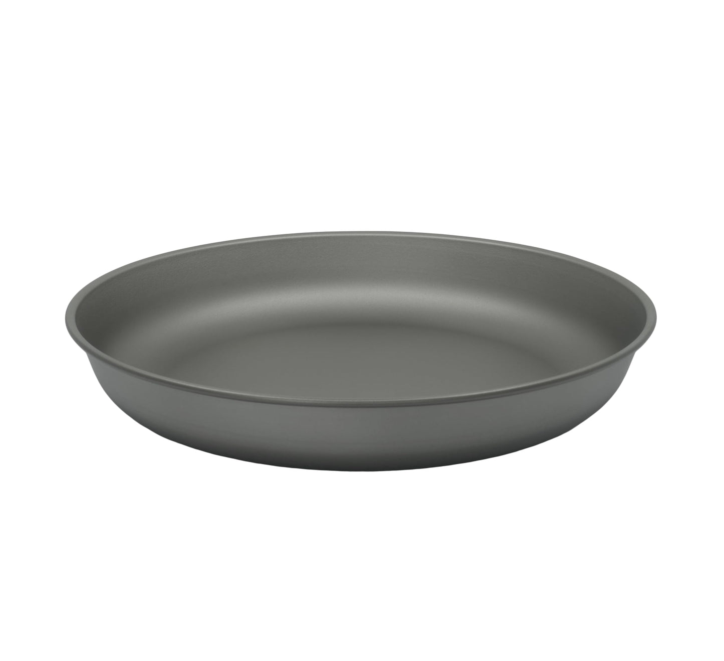 Kuvik Titanium Plate 7.7" Diameter (195mm) - Ultralight and Compact Dinner Plate for Backpacking, Camping, and Survival