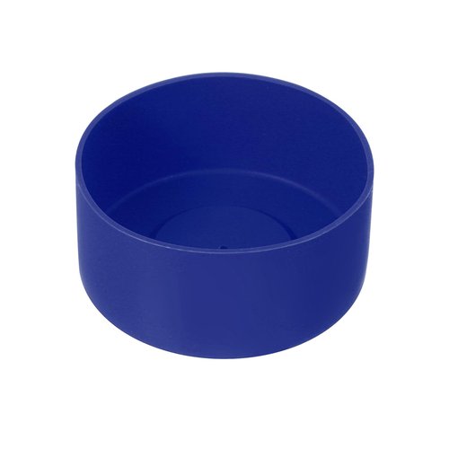 uxcell 1pcs 9cm Protective Silicone Boot Sleeve for 32-40 oz, Water Bottle Bottom Anti-Slip Sleeve Cover, Universal Cup Bottom Accessories, Dark Blue