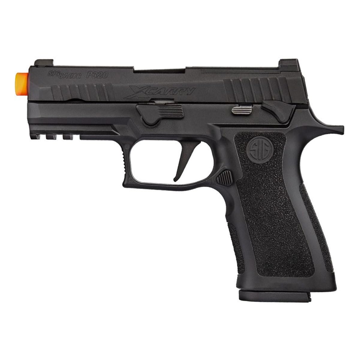 Sig Sauer Proforce P320 XCarry Semi-Auto Green Gas Airsoft Pistol with 21rd BB Mag | Full Blowback 6mm BB | Green Gas Cartridges Not Included