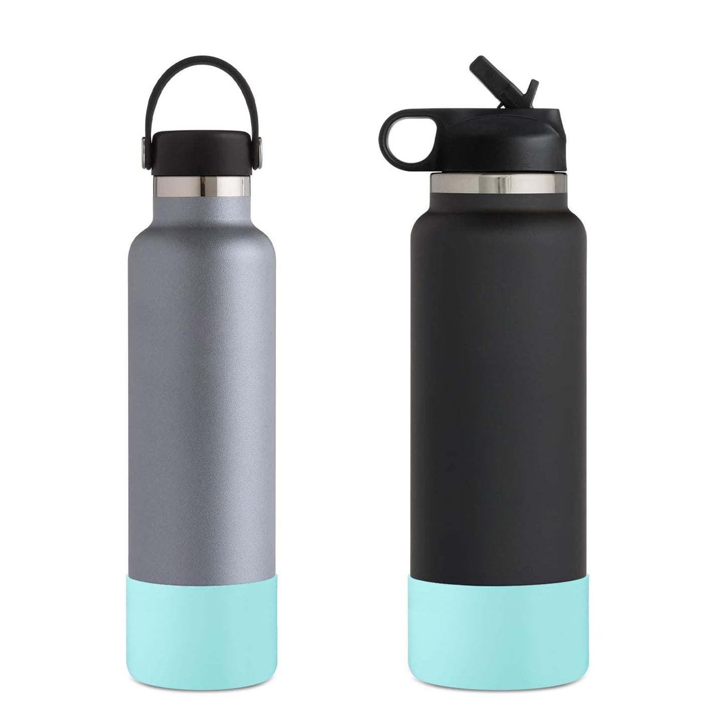 CHEETAH Protective Boot for Hydroflask Water Bottle 12oz - 40oz, BPA Free Bottom Silicone Sleeve Cover, Compatible with All Water Bottles with Bottom Width of 2.87-3.56in