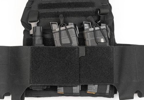 Raine Tactical Gear | Cummerbund - Hook and Loop Attachment - Laser Cut MOLLE - 5.56 Storage Cells (Size Large 39"-47") - Multicam