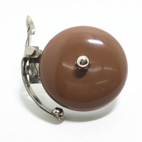 BBxunsless Bicycle Retro Dial Bell Aluminum Silver Coffee Brown 5.5 cm