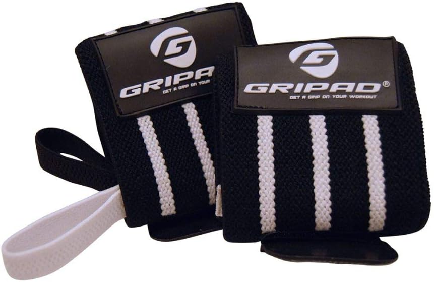 12" x 3" Weight Lifting Support Wrist Wraps, Strong Wrist Wraps, 2 Thumb Loops – Great for Weightlifting, Powerlifting, Bodybuilding, Strength & Cross-Training.