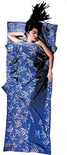 Cocoon Cotton TravelSheet (Cactus Blue, 86-Inch x 35-Inch)