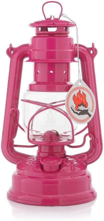 Outdoor Kerosene Fuel Lantern, German Made Weather Resistant Baby Special 276 Galvanized Hurricane Lamp for Camping or Patio, 10 Inches, Bronze