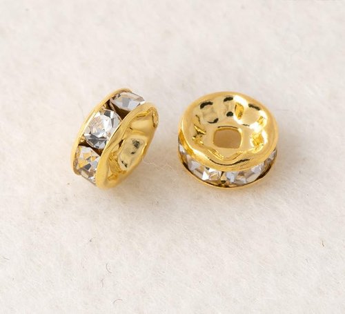 KTGCOZS Pack of 100 Fishing Copper Beads Fishing Wedding Spinner Rig Making Supplies Walleye DIY