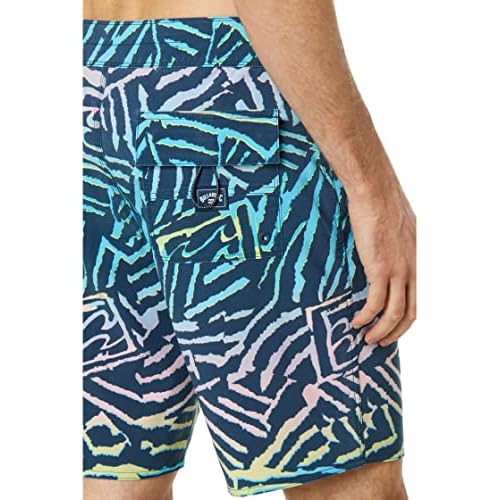 Billabong Mens Sundays Pro Boardshort, 4-Way Performance Stretch, 19 Inch Outseam