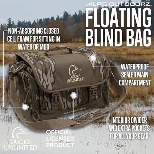 ALPS OutdoorZ Ducks Unlimited Floating Blind Bag - Mossy Oak Original Bottomland