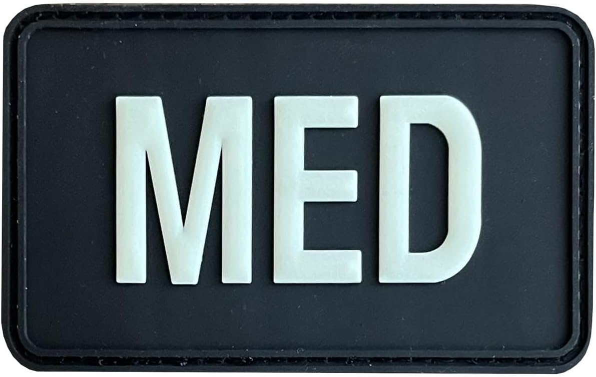 PVC MED Patch-Glow in The Dark