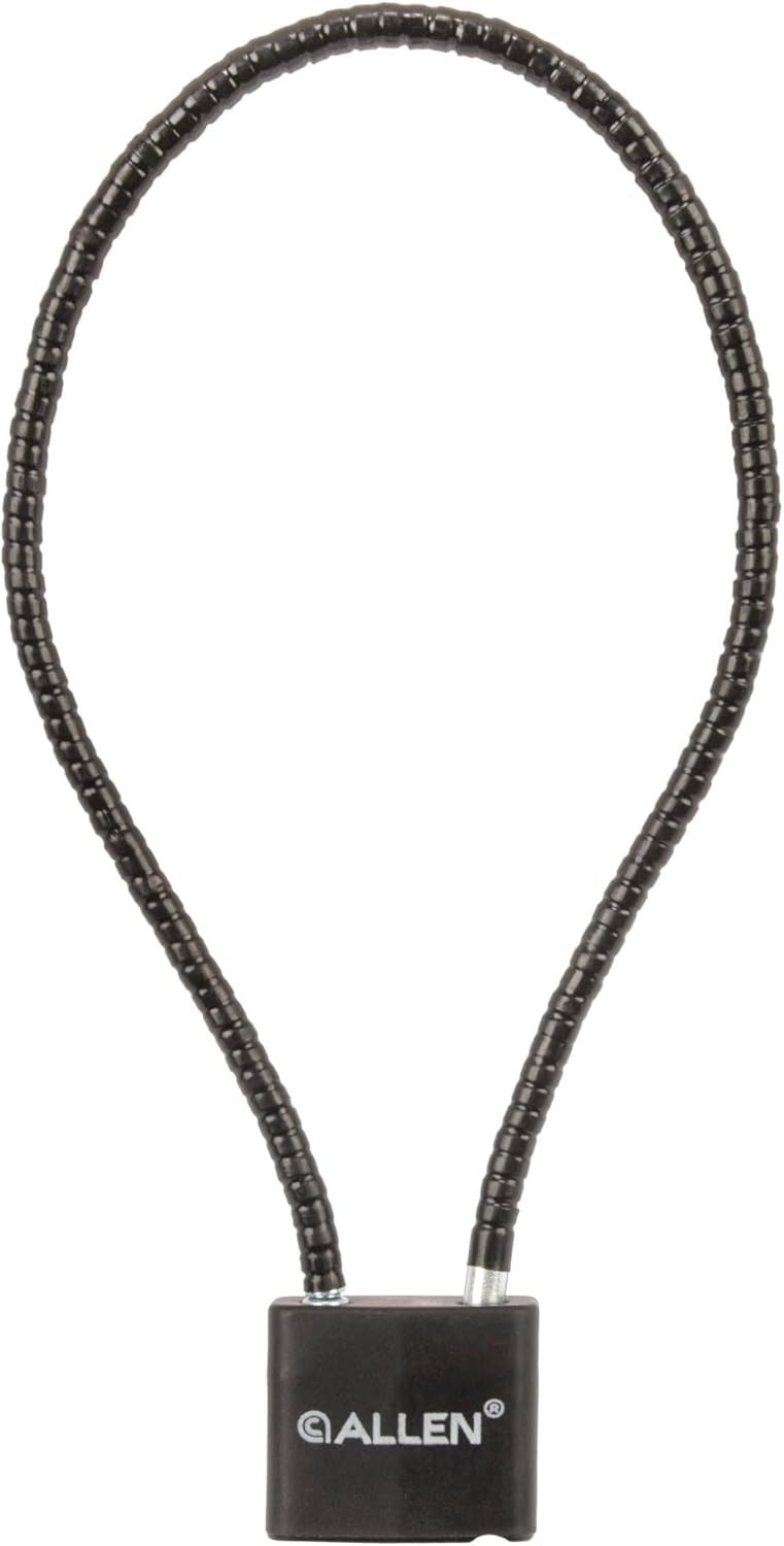 Allen Cable Gun Lock for Shotguns, Rifles & Handguns (2 Keys)