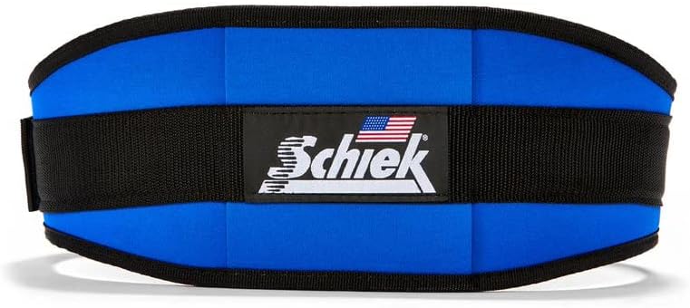 Schiek Sports 2006 Nylon 6" Weight Lifting Belt - Support Belt for Power Lifting
