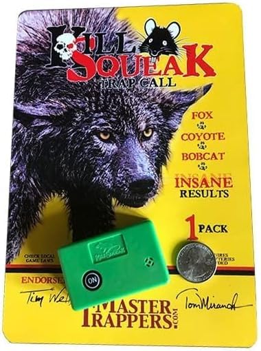 Kill Squeak Trap Bait Digital Caller - Master Trappers Tim Wells and Tom Miranda Endorsed (1)